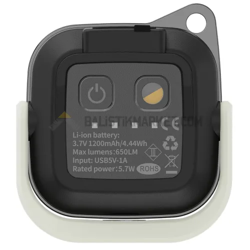 KLARUS CL5 Mini 650 Lümen Kamp Lambası (Beyaz)