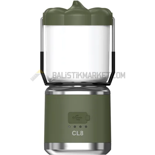 Klarus CL8 Mini 350 Lümen Kamp Lambası (Yeşil)