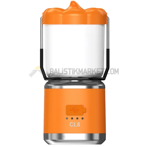 Klarus CL8 Mini 350 Lümen Kamp Lambası (Turuncu)