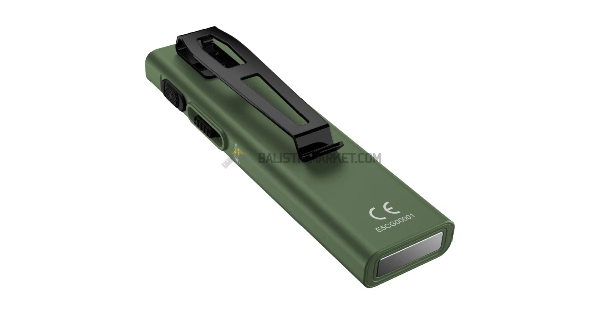 Klarus E5 Ultra 850 Lümen El Feneri (Yeşil)