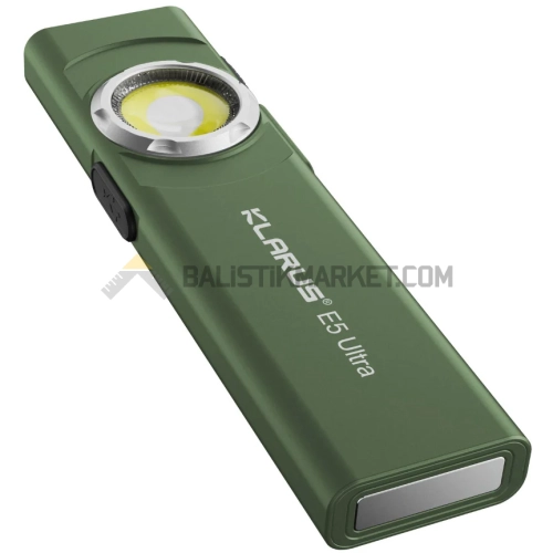 Klarus E5 Ultra 850 Lümen El Feneri (Yeşil)