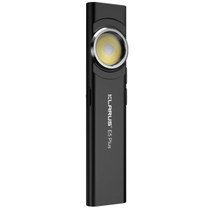 Klarus E5 Plus Ultra Slim Triple-Lights 650 Lümen El Feneri (Siyah)