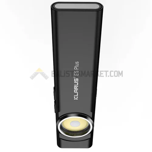 Klarus E5 Plus Ultra Slim Triple-Lights 650 Lümen El Feneri (Siyah)