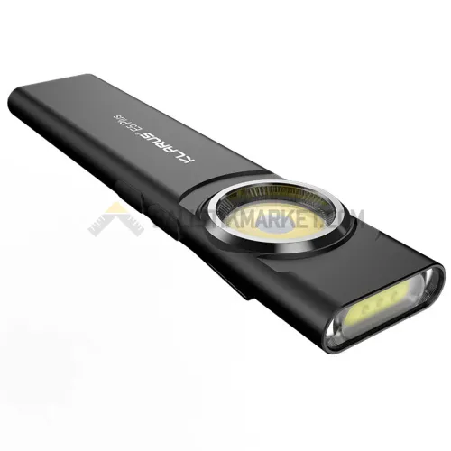 Klarus E5 Plus Ultra Slim Triple-Lights 650 Lümen El Feneri (Siyah)