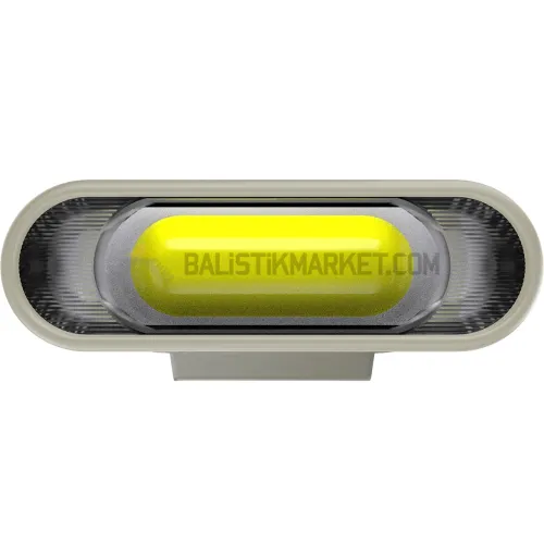 Klarus E5 Plus Ultra Slim Triple-Lights 650 Lümen El Feneri (Gri)