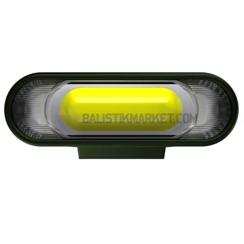 Klarus E5 Plus Ultra Slim Triple-Lights 650 Lümen El Feneri (Yeşil)