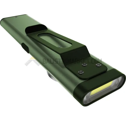 Klarus E5 Plus Ultra Slim Triple-Lights 650 Lümen El Feneri (Yeşil)