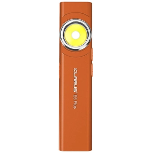Klarus E5 Plus Ultra Slim Triple-Lights 650 Lümen El Feneri (Turuncu)