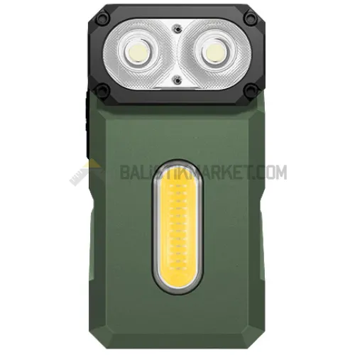 Klarus Triple-Light E8 1000 Lümen El Feneri (Yeşil)