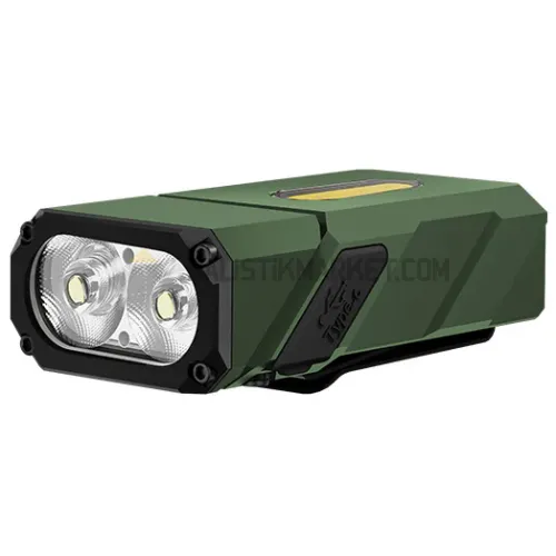 Klarus Triple-Light E8 1000 Lümen El Feneri (Yeşil)