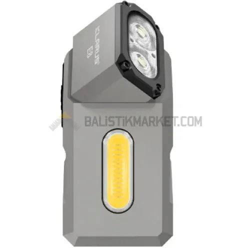 Klarus E8 Triple-Light 1000 Lümen El Feneri (Gri)