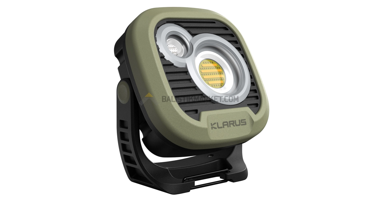 Klarus WL3 1500 Lümen Kamp Lambası (Yeşil)