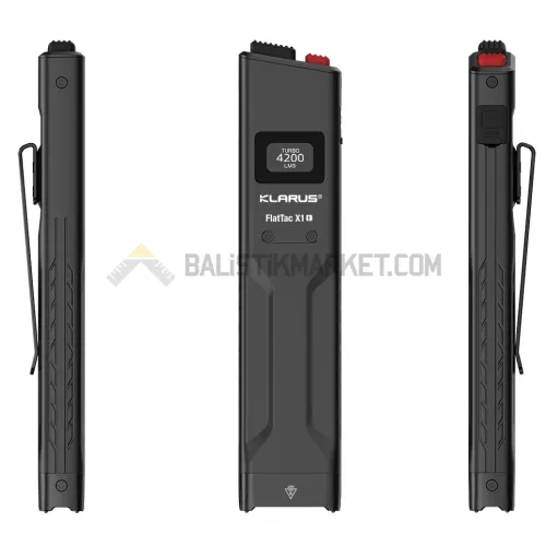 Klarus FlatTac X1E 4200 Lümen El Feneri