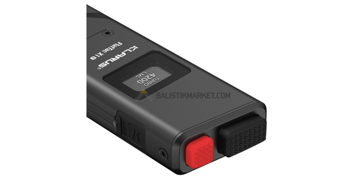 Klarus FlatTac X1E 4200 Lümen El Feneri