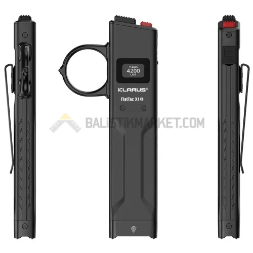 Klarus FlatTac X1K 4200 Lümen El Feneri 