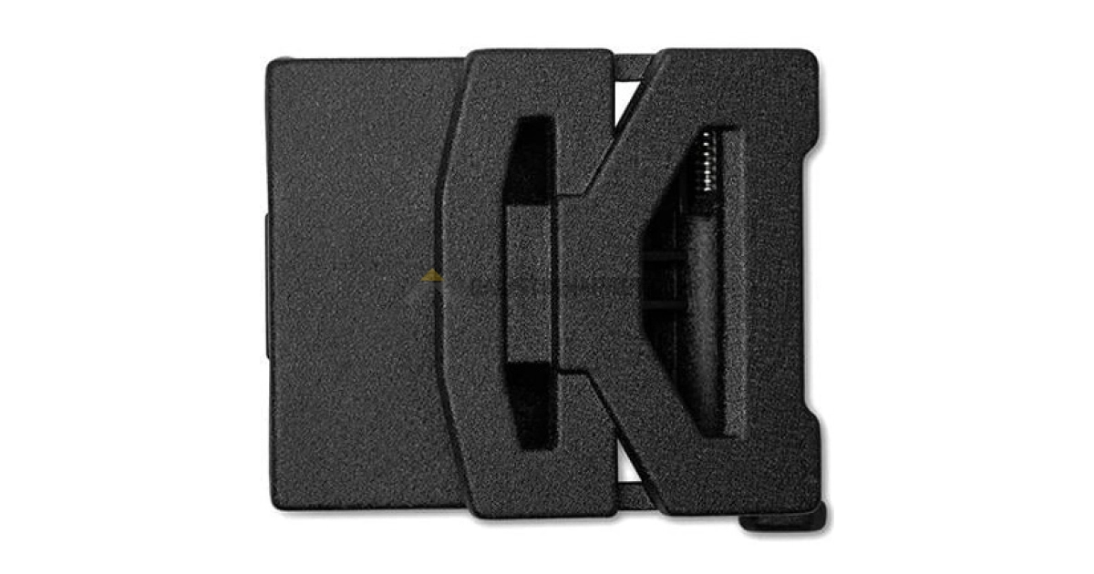 Kore 1.75'' B2 Lazer Kesim Silah Kemeri (Siyah)