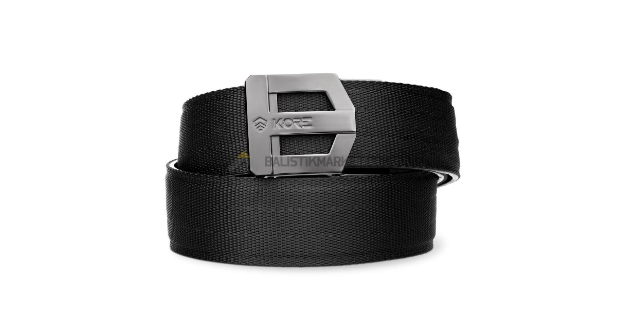 Kore 1.75'' G3 Garrison Gunmetal Atış Kemeri (Siyah)
