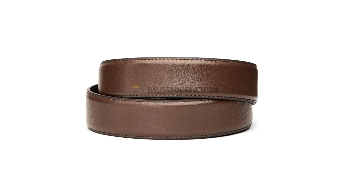 Kore 1.5'' Deri EDC Silah Kemeri (Kahverengi)