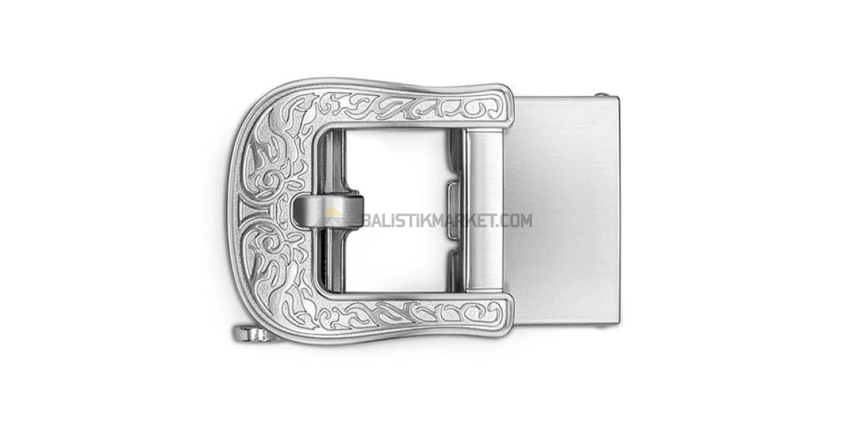 Kore 1.5" Bufalo Rodeo Silah Kemeri (Açık Kahverengi)