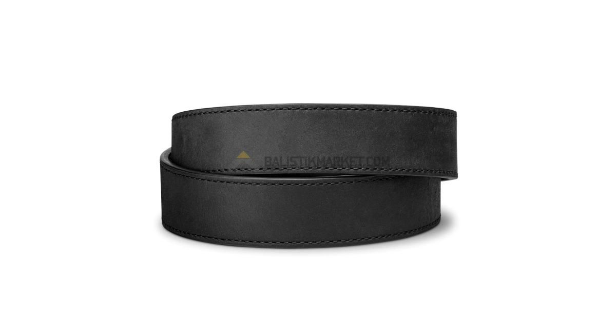Kore 1.5’’ Bufalo Derisi EDC Silah Kemeri (Siyah)