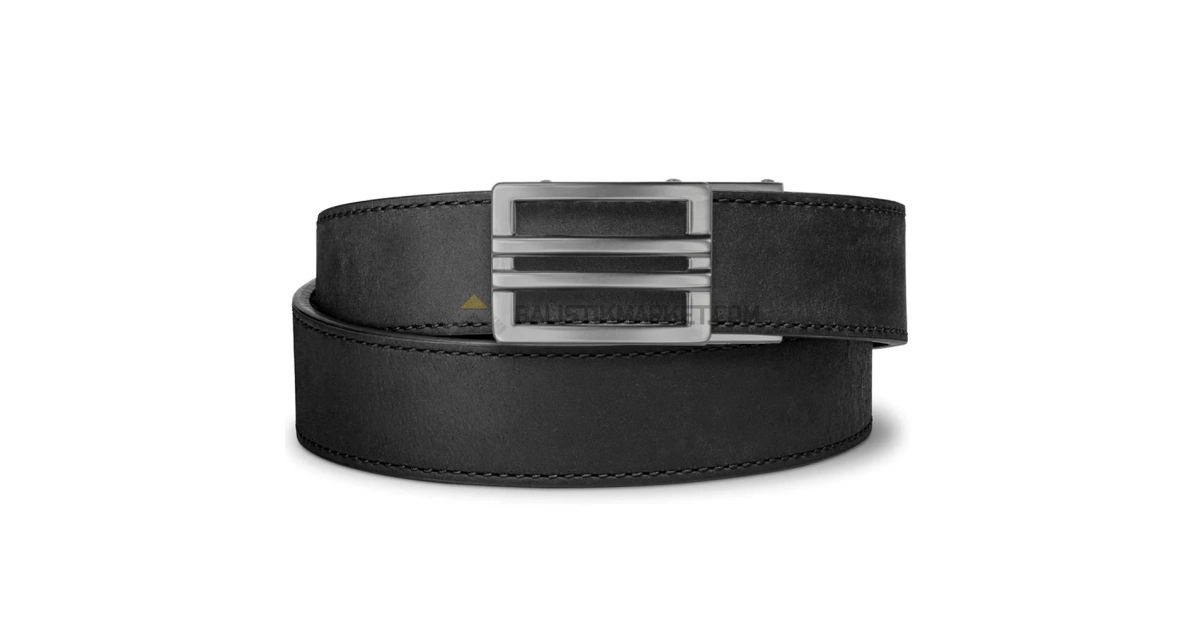 Kore 1.5'' Bufalo Derisi X1 Silah Kemeri (Siyah)