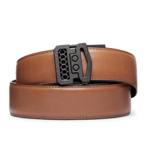 Kore 1.5'' Deri X10 Silah Kemeri (Açık Kahverengi)