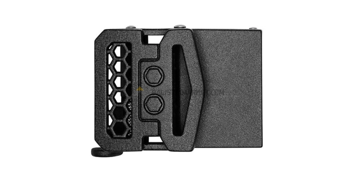 Kore 1.5" Deri X10 Hasır Silah Kemeri (Siyah)
