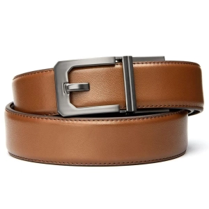 Kore 1.5'' Deri X3 XL Silah Kemeri (Açık Kahverengi)