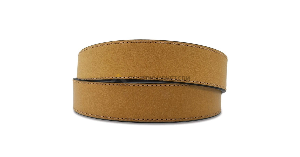 Kore 1.5'' Bufalo Derisi X3 Silah Kemeri (Açık Kahverengi)
