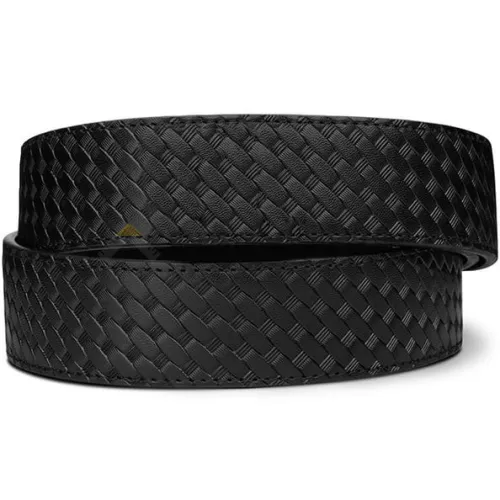 Kore 1.5" Deri X5 Hasır Silah Kemeri (Siyah)