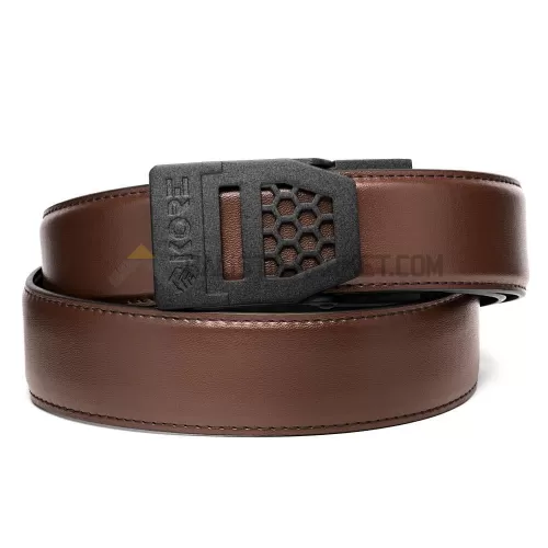 Kore 1.5'' Deri X6 XL Silah Kemeri (Kahverengi)