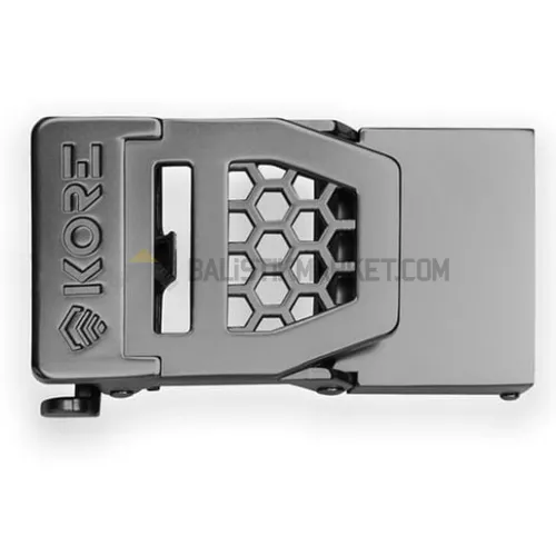 Kore 1.5" Deri X6G Hasır Silah Kemeri (Siyah)