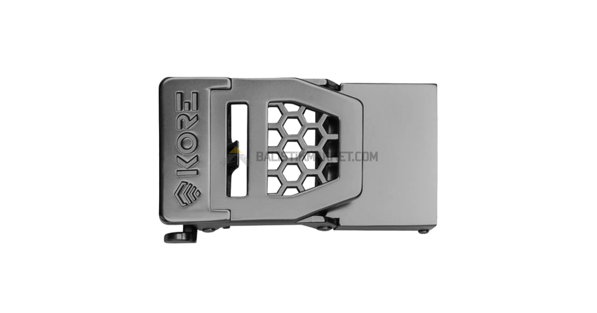 Kore 1.5'' Bufalo Derisi X6 Gunmetal Silah Kemeri (Mokka)