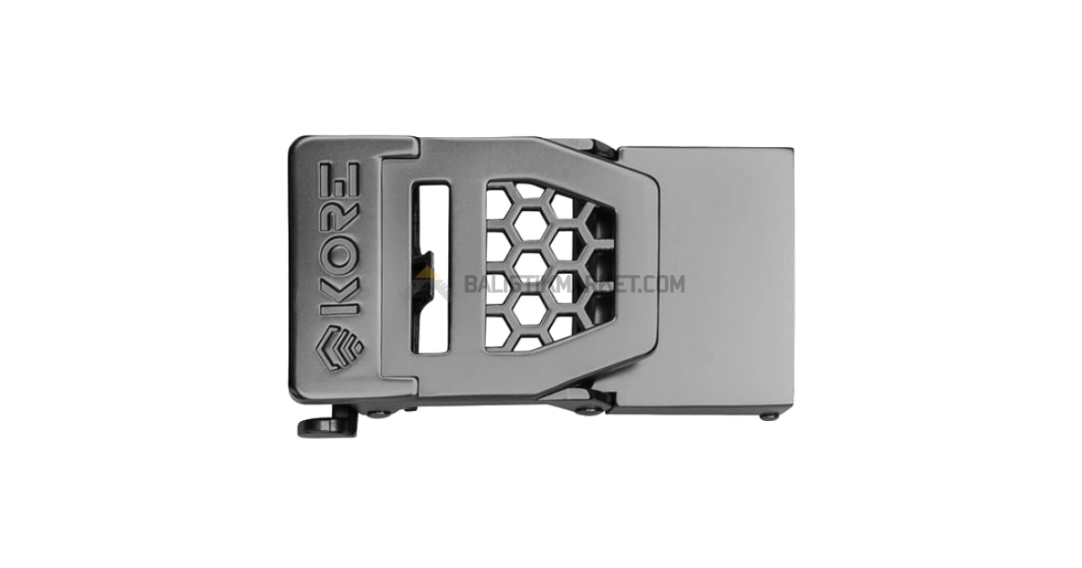 Kore 1.5'' Bufalo Derisi X6 Gunmetal Silah Kemeri (Açık Kahverengi)