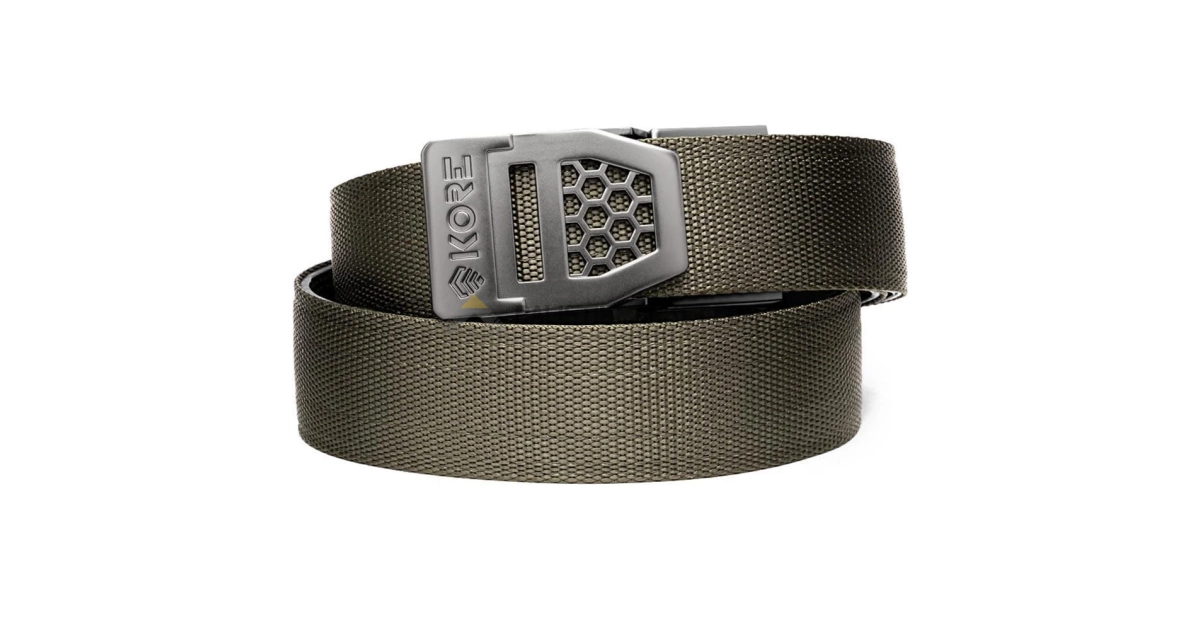 Kore 1.5'' Tactical X6 Gunmetal Silah Kemeri (Ranger Green)