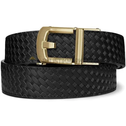 Kore 1.5" Deri X8BR Hasır Silah Kemeri (Siyah)