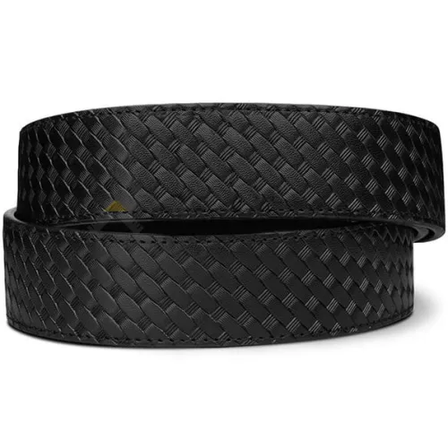 Kore 1.5" Deri X8BR Hasır Silah Kemeri (Siyah)