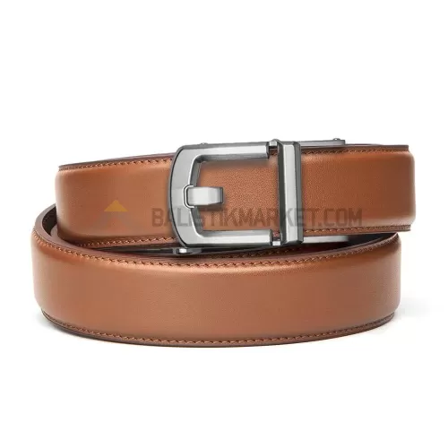 Kore 1.5'' Deri X8 XL Silah Kemeri (Açık Kahverengi)