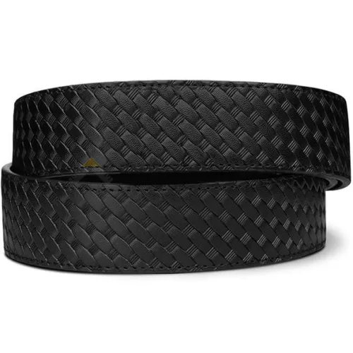 Kore 1.5" Deri X8N Hasır Silah Kemeri (Siyah)