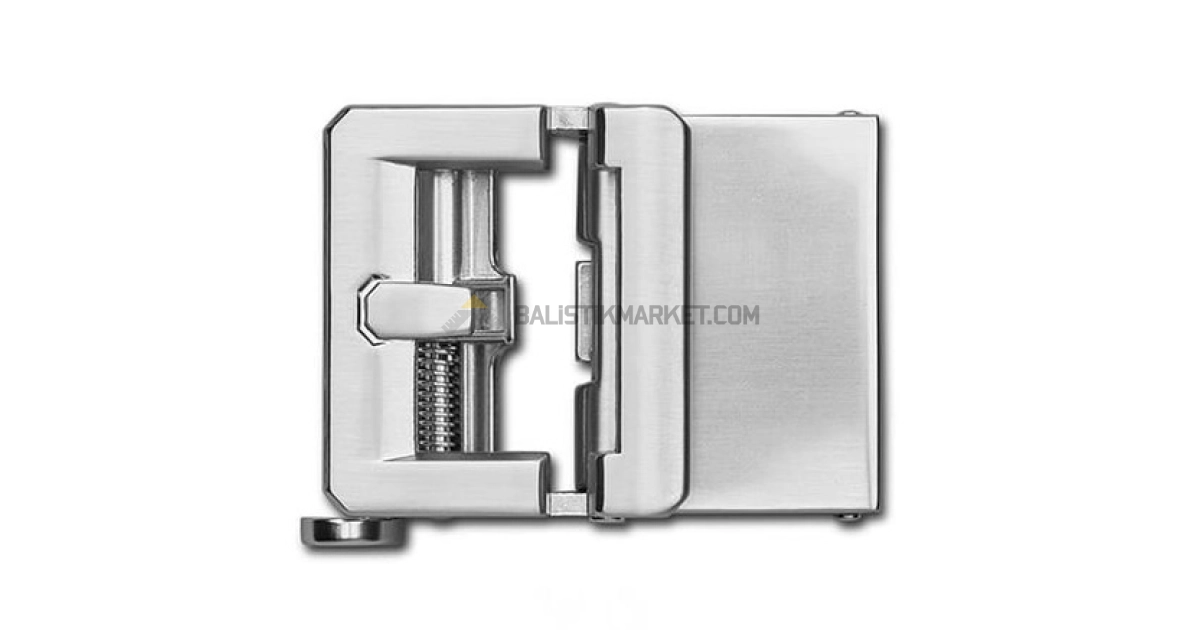 Kore 1.5" Deri X9 Hasır Silah Kemeri (Siyah)