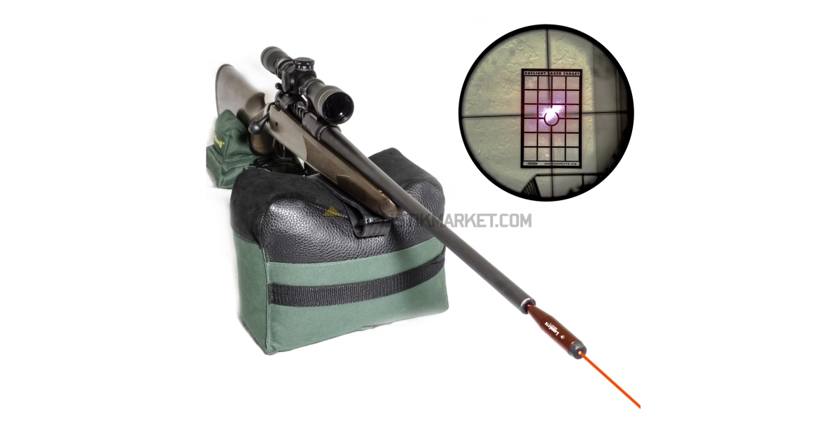 LaserLyte Universal Bore Sight Deluxe Kit Tüfek Dürbünü Sıfırlama Lazeri