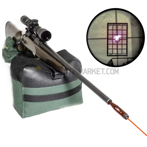 LaserLyte Universal Bore Sight Deluxe Kit Tüfek Dürbünü Sıfırlama Lazeri