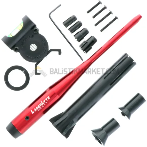 LaserLyte Universal Bore Sight Deluxe Kit Tüfek Dürbünü Sıfırlama Lazeri