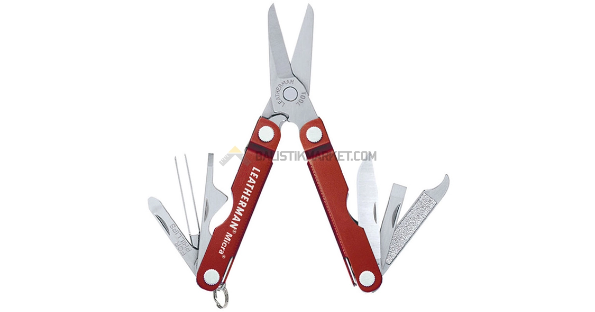 Leatherman Micra Çok Amaçlı Pense (Kırmızı)