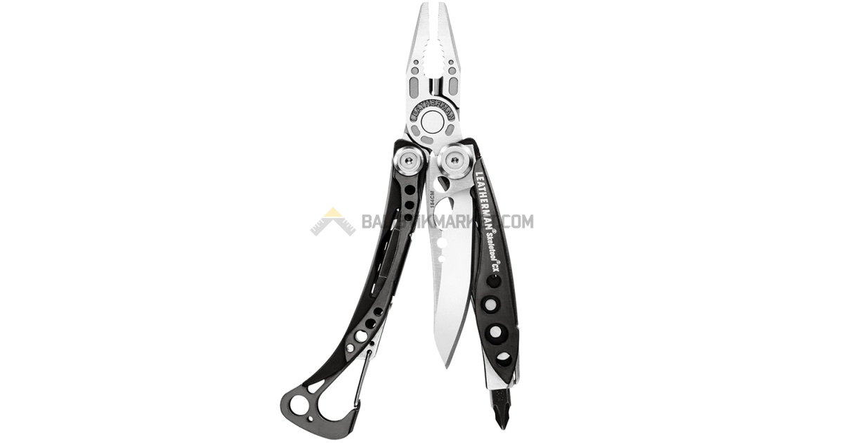 Leatherman Skeletool CX Çok Amaçlı Pense (Black Silver)