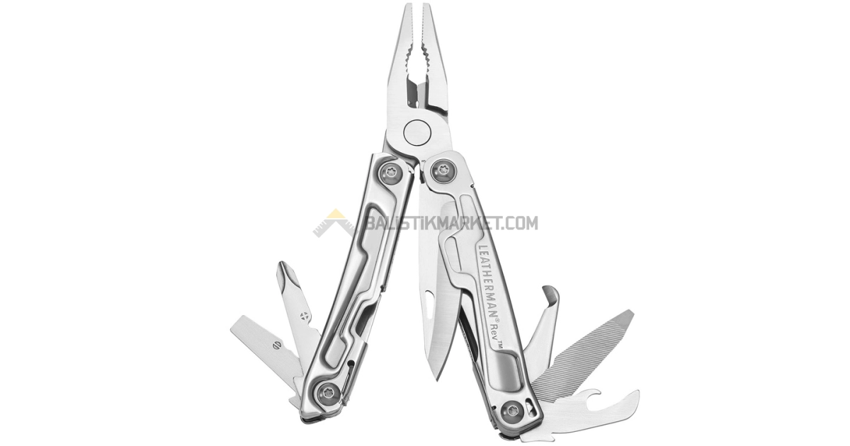 Leatherman Rev Çok Amaçlı Pense (Metalik)
