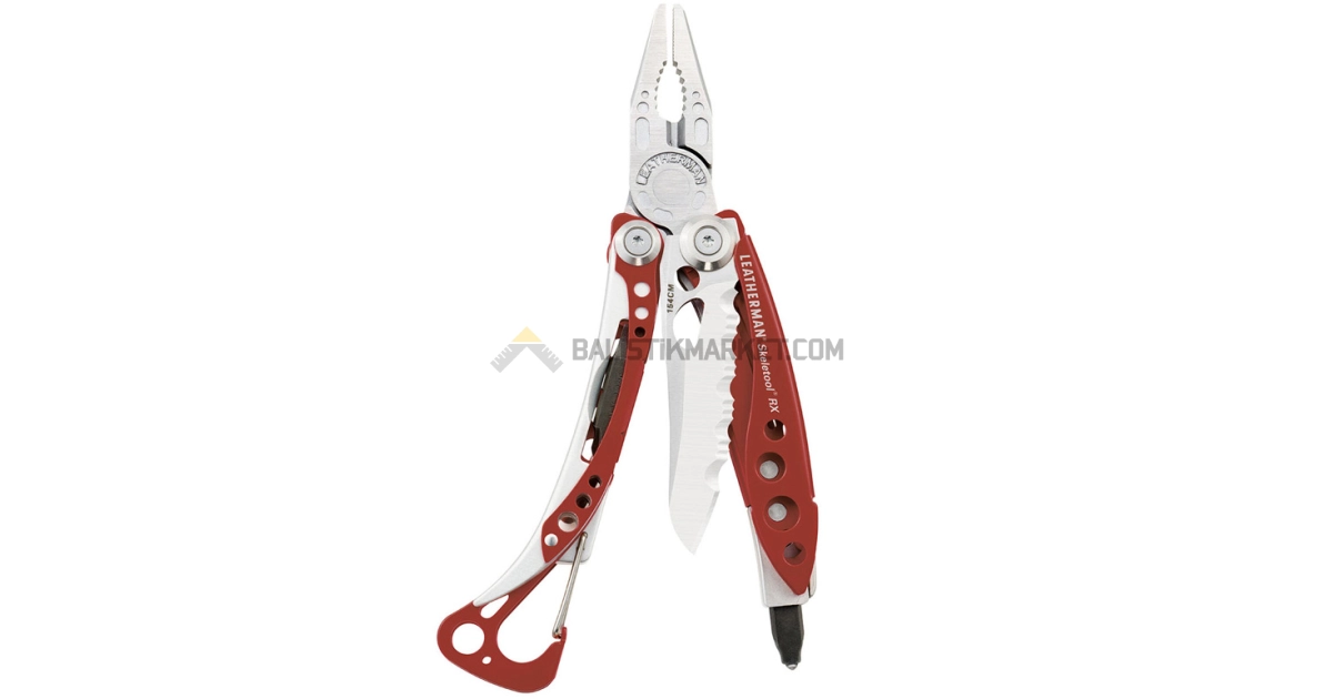 Leatherman Skeletool RX Çok Amaçlı Pense (Kırmızı)