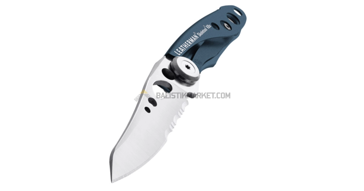 Leatherman Skeletool KBX Çok Amaçlı Çakı (Denim Blue)