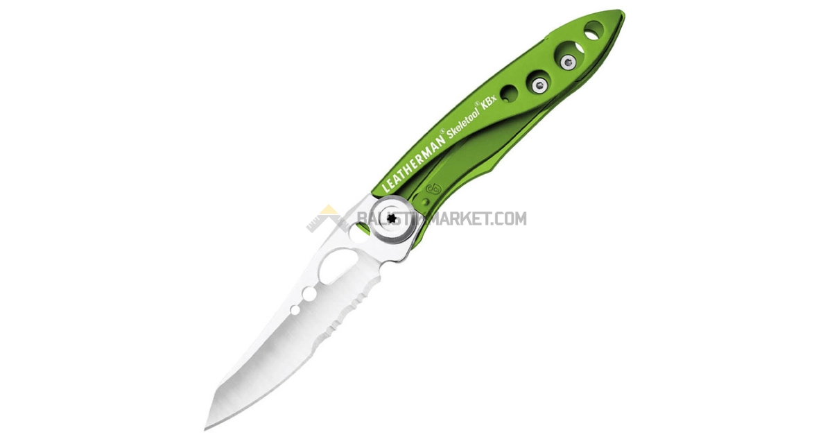 Leatherman Skeletool KBX Çok Amaçlı Çakı (Sublime Green)