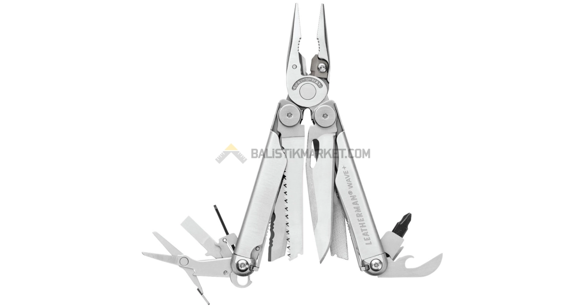 Leatherman Wave Plus Çok Amaçlı Pense (Metalik)